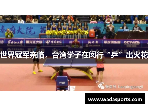 世界冠军亲临，台湾学子在闵行“乒”出火花